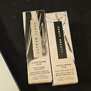 Fenty Beauty Gloss Bomb Stix Duo 1 x sorta selfish 07, 1 x hot chocolate 03